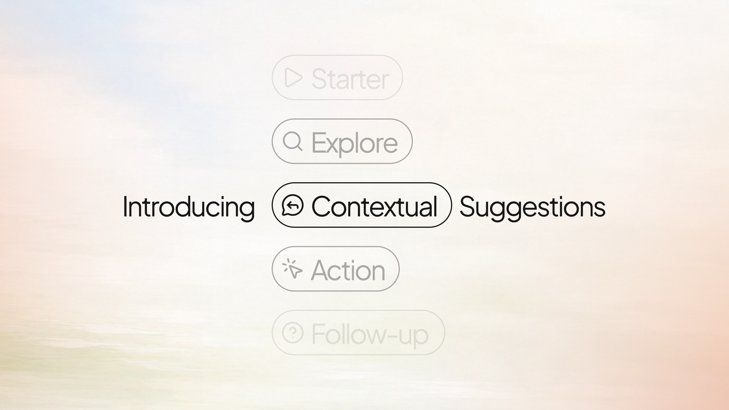 Contextual suggestions illustration